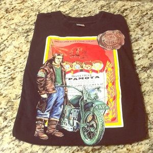 Purchased in Russia Harley Davidson T-shirt